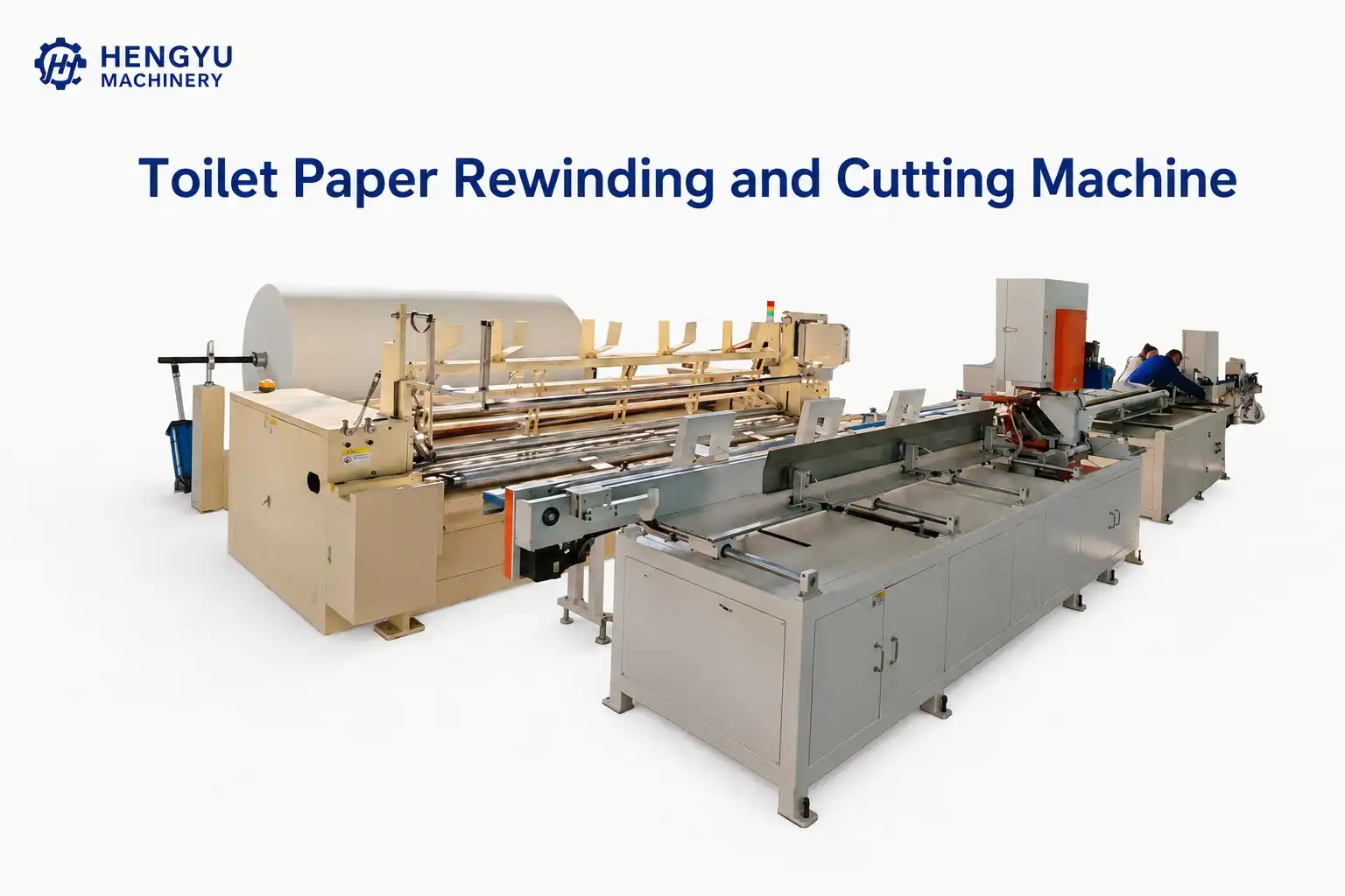How does an automatic toilet paper making machine work?